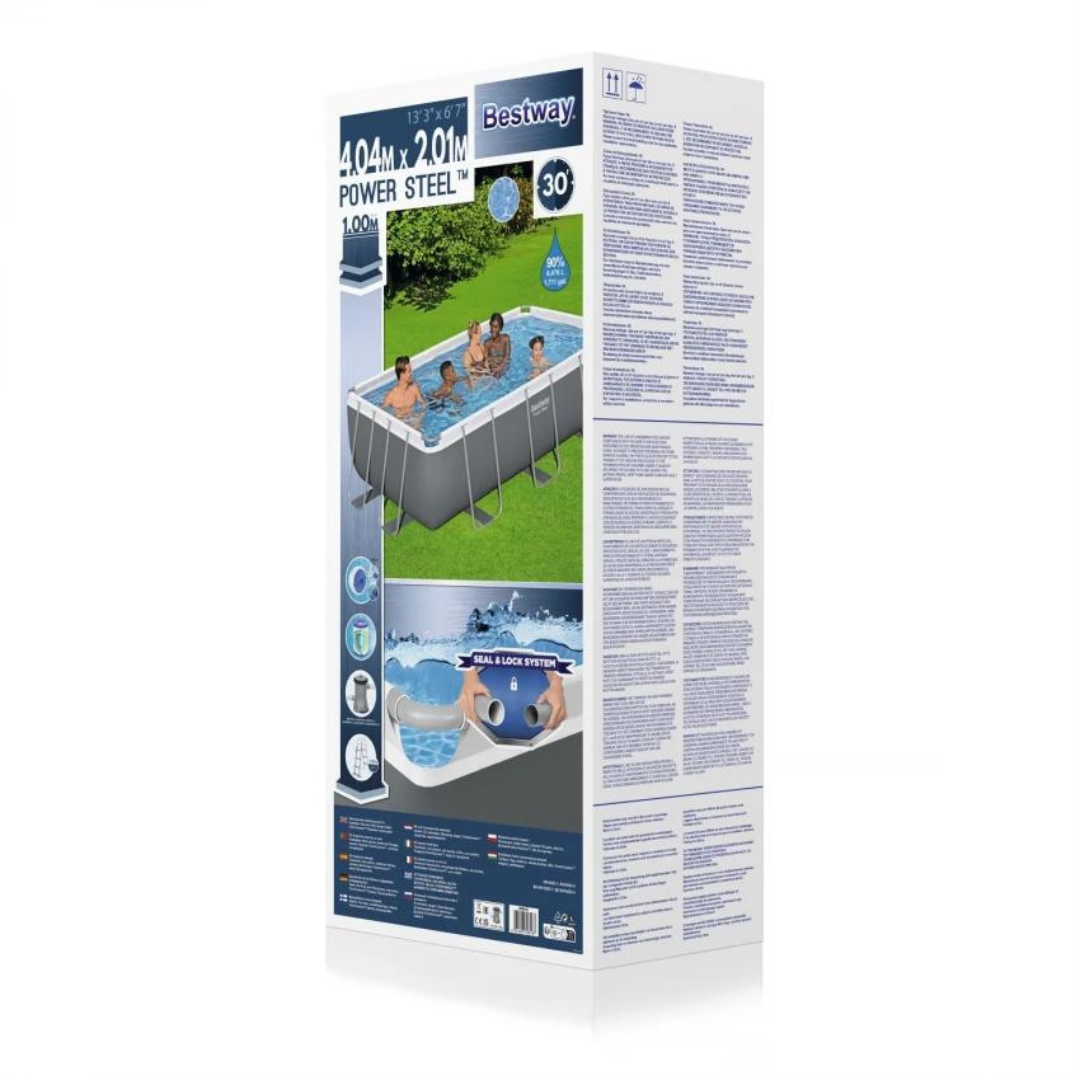 Baseinas Bestway "Power Steel 6 in 1" 404x201x100 cm