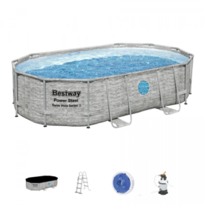 Baseinas Bestway "Power Steel Swim Vista 6 in 1" 488x305x107 cm