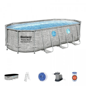 Baseinas Bestway "Power Steel Swim Vista 7 in 1" 549x274x122 cm