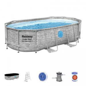 Baseinas Bestway "Power Steel Swim Vista SII" 427x250x100 cm