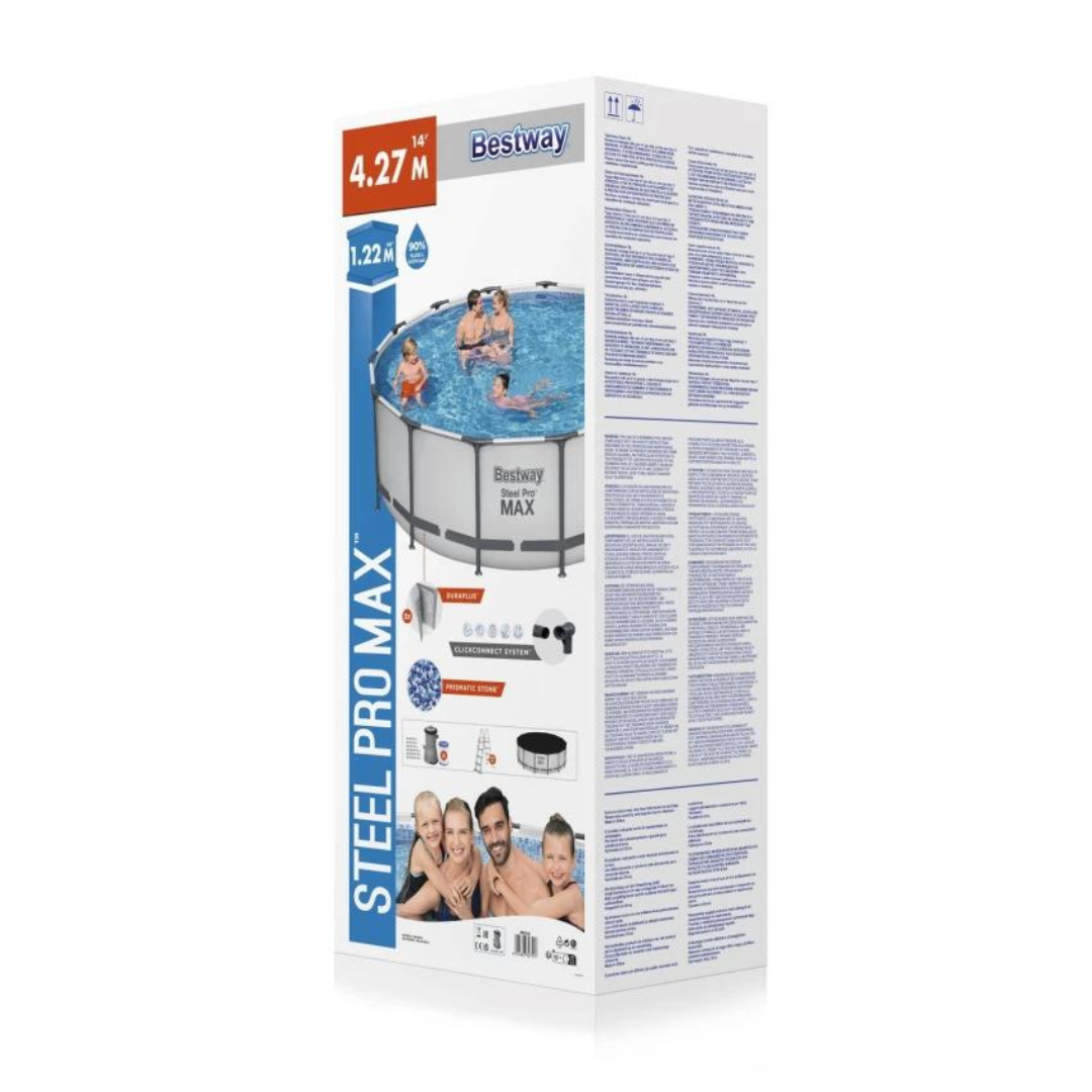 Baseinas Bestway Steel Pro Max 5 in 1 427x122 cm -2 Baseinas Bestway "Steel Pro Max 5 in 1" 427x122 cm