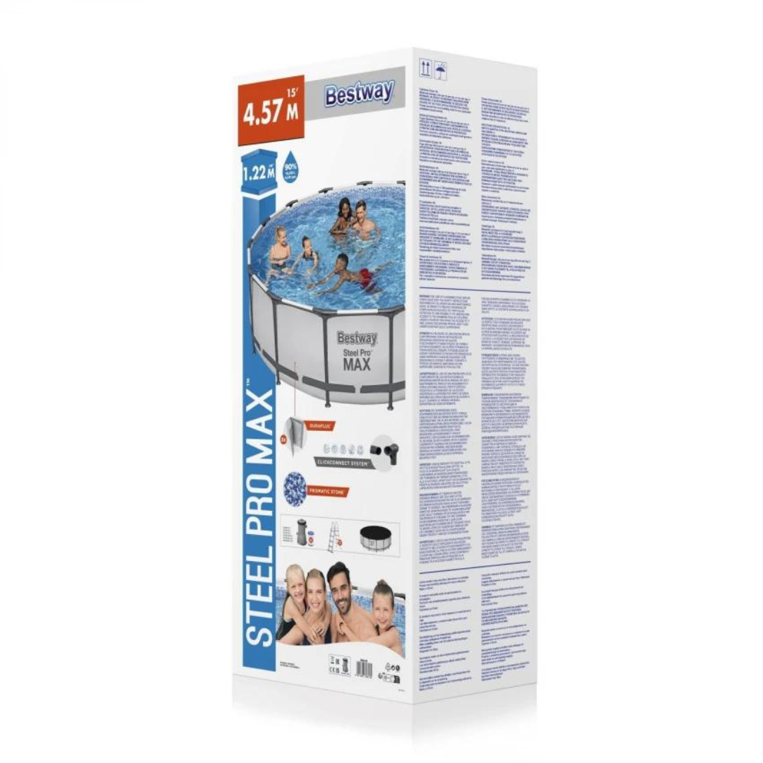 Baseinas Bestway "Steel Pro Max 5 in 1" 457x122 cm