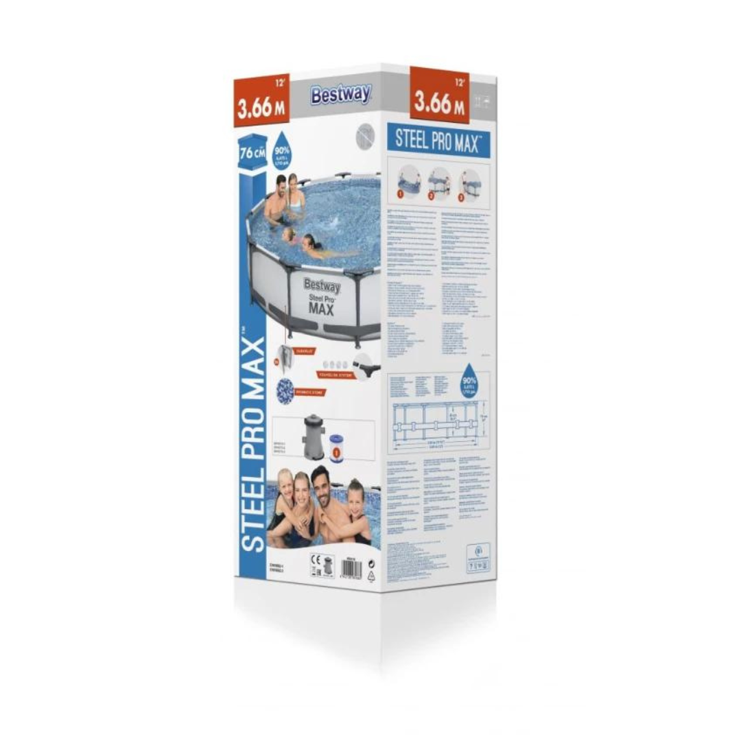 Baseinas Bestway "SteelPro 3 in 1" 366x76 cm
