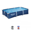 Baseinas Bestway "SteelPro Deluxe 3 in 1" 300x201x66 cm