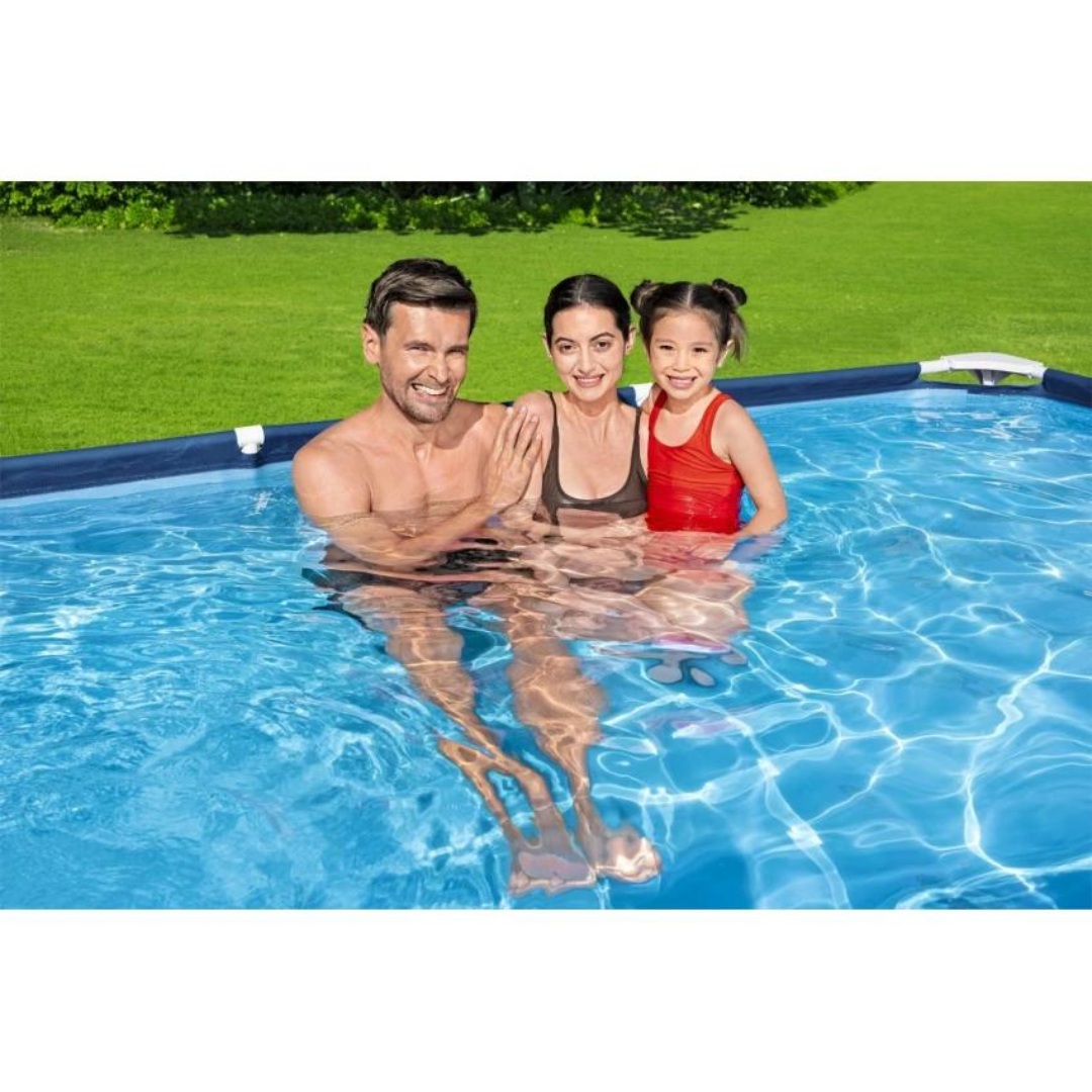 Baseinas Bestway "SteelPro Deluxe 3 in 1" 300x201x66 cm