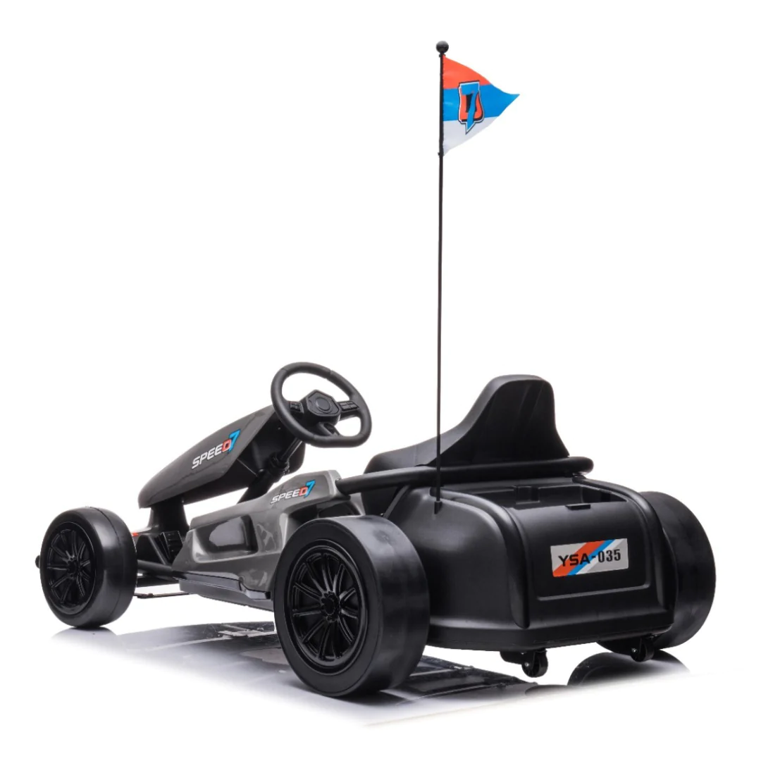 Kartingas SPEED 7 DRIFT KING Pilkas