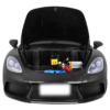 Dvivietis elektromobilis Perfecta Juodas