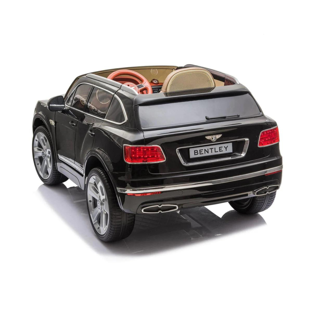 Vienvietis elektromobilis Bentley Bentayga Juodas