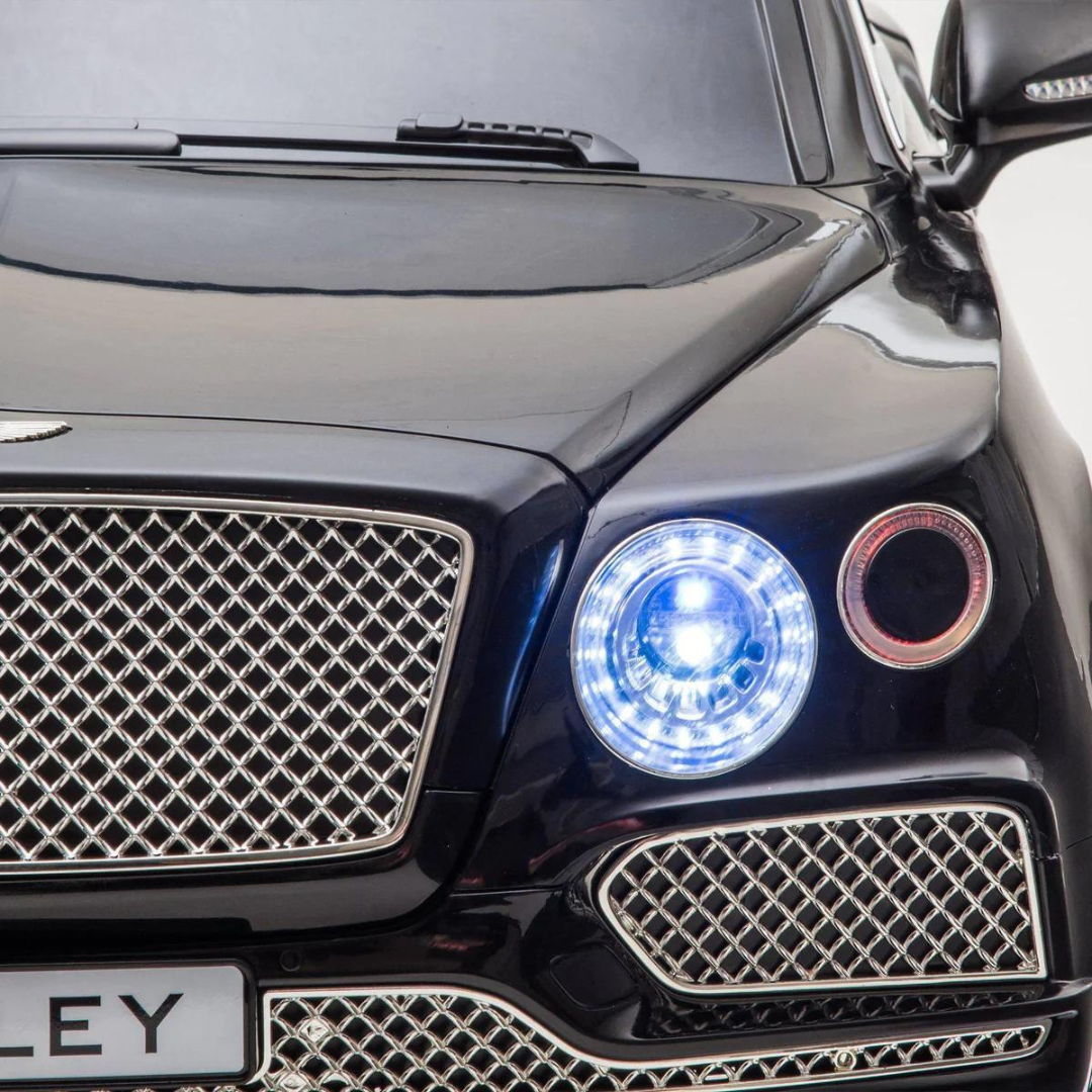 Vienvietis elektromobilis Bentley Bentayga Juodas