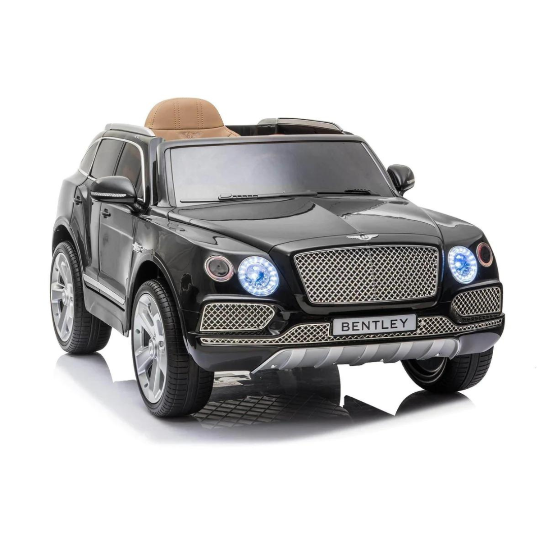 Vienvietis elektromobilis Bentley Bentayga Juodas